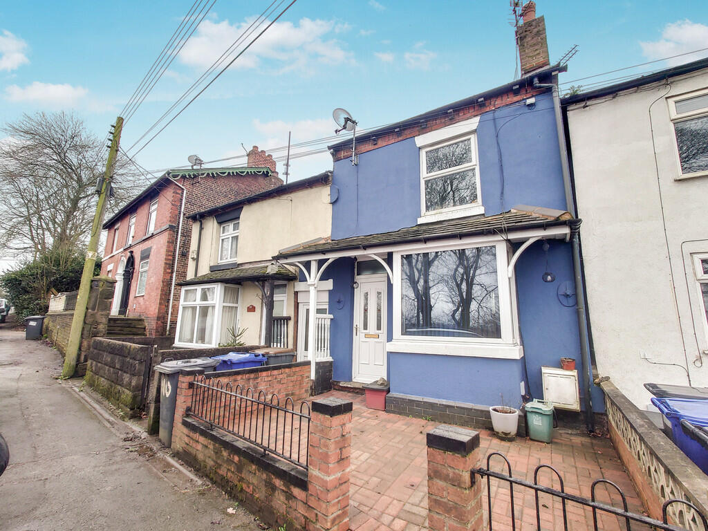 2 bedroom terraced house for sale in Newcastle Road, Talke, ST7