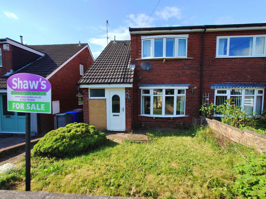3 bedroom semi-detached house for sale in Selwood Close, Longton, Stoke-on-Trent, ST3