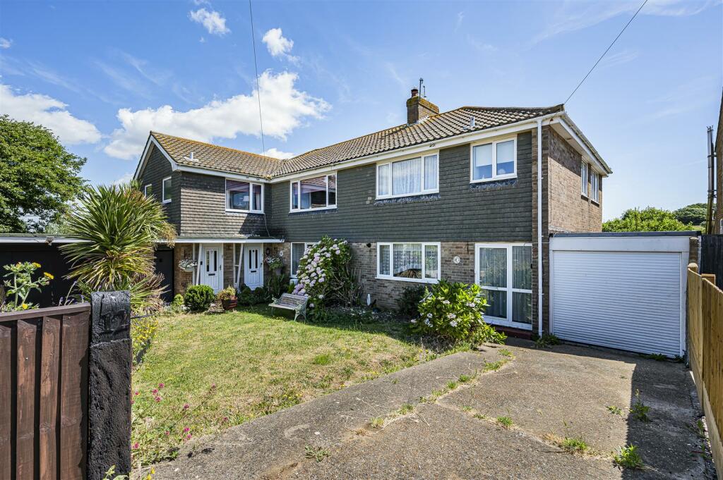 2 bedroom semidetached house for sale in Headland Close, Peacehaven, BN10