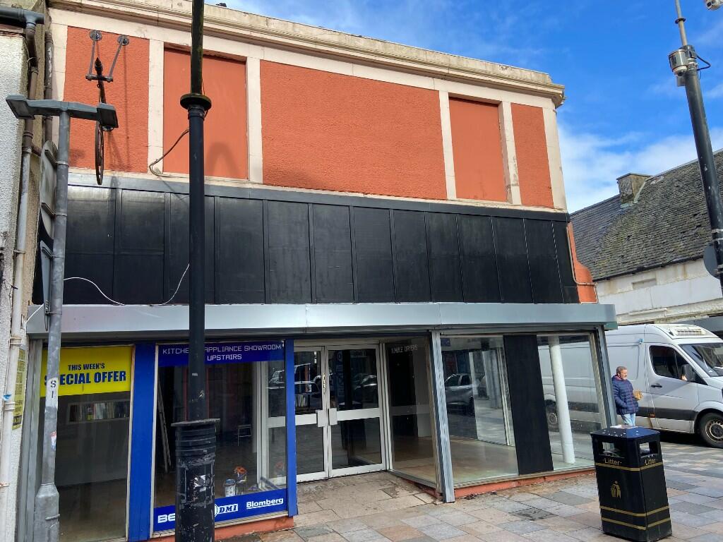 High street retail property for rent in Dockhead Street, Saltcoats