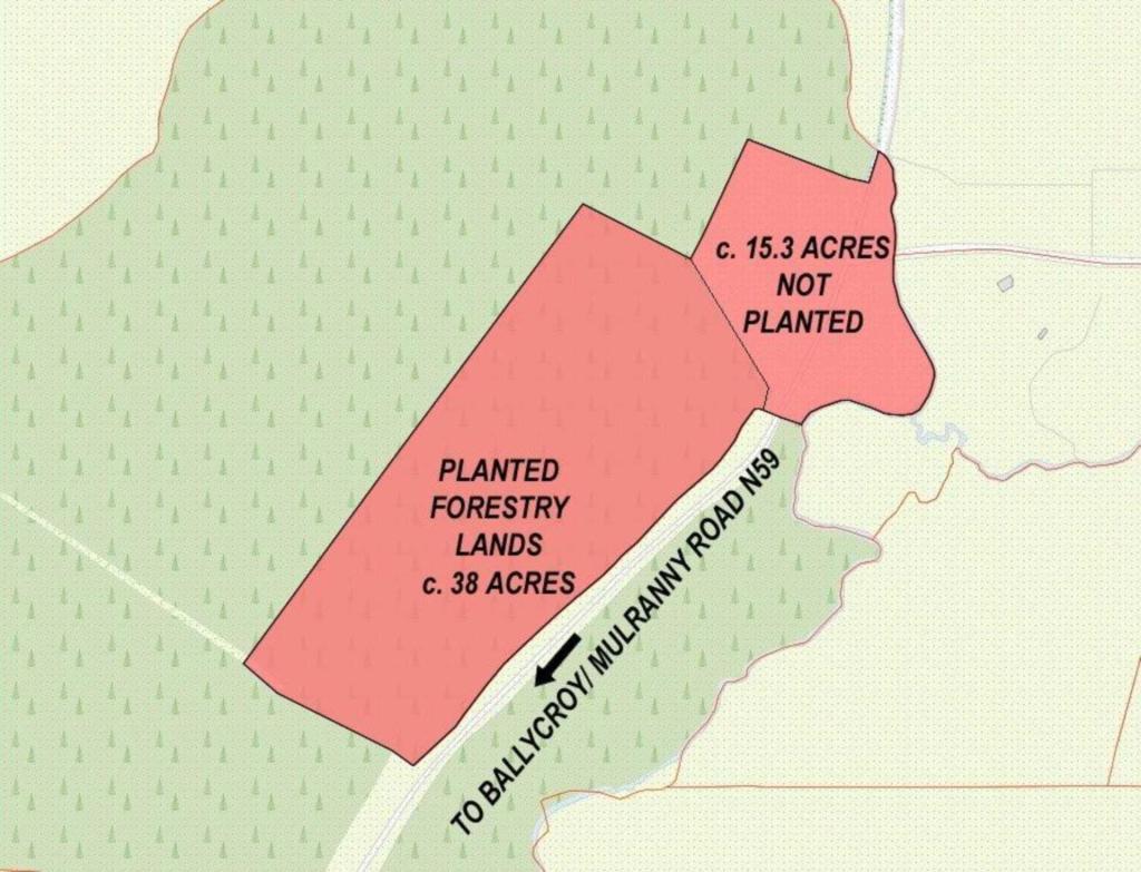 Farm land for sale in Castlehill, Ballycroy, Co. Mayo, Ireland
