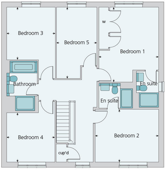 First floor plan