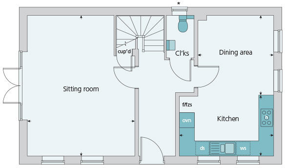 Ground floor plan
