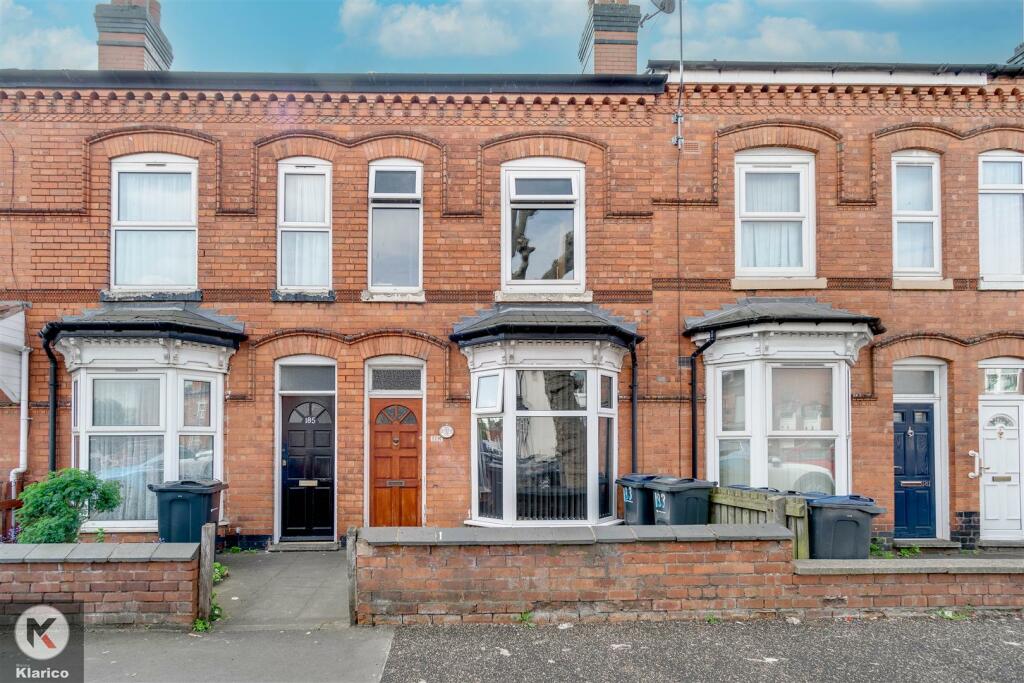 3 bedroom terraced house for sale in Walford Road, Birmingham, B11