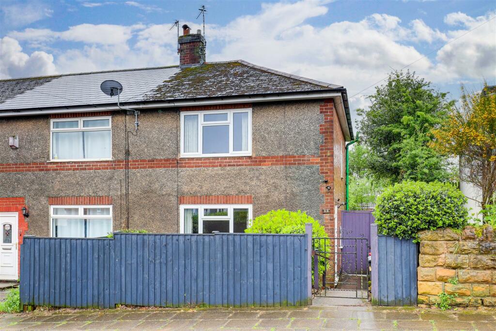 3 bedroom end of terrace house for sale in Beauvale Crescent, Hucknall