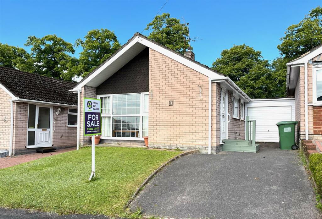2 bedroom bungalow for sale in Bridle Walk, Etchinghill, Rugeley, WS15