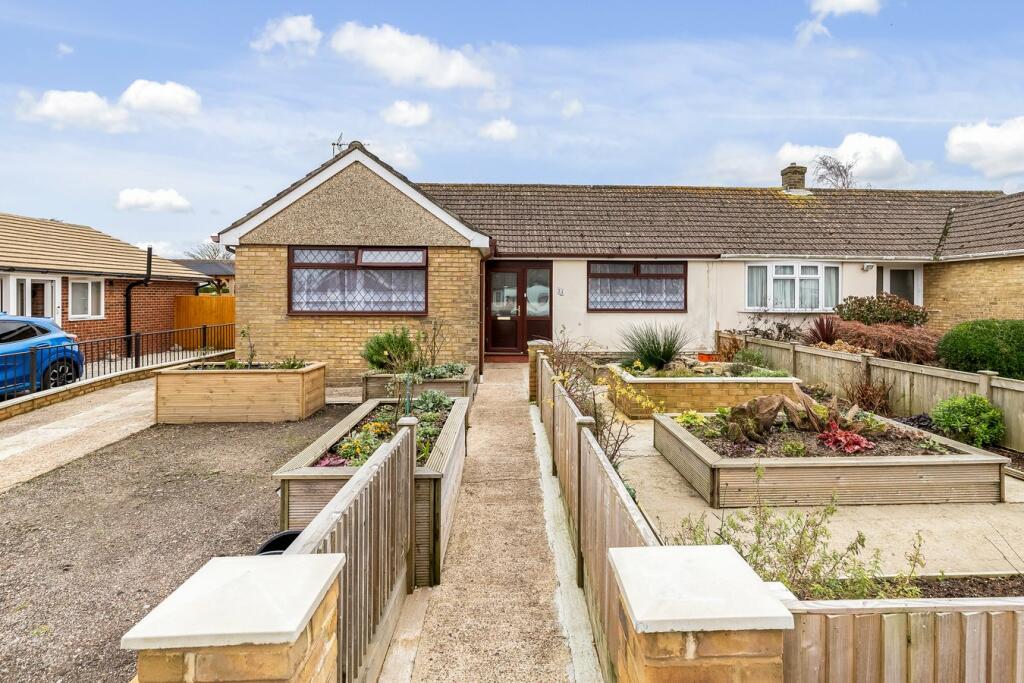 2 bedroom semidetached bungalow for sale in Alison Crescent, Whitfield