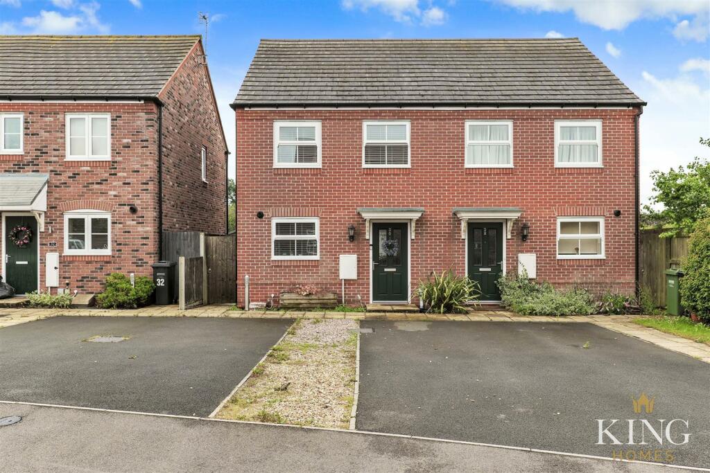 2 bedroom semidetached house for sale in Ross Crescent, Inkberrow