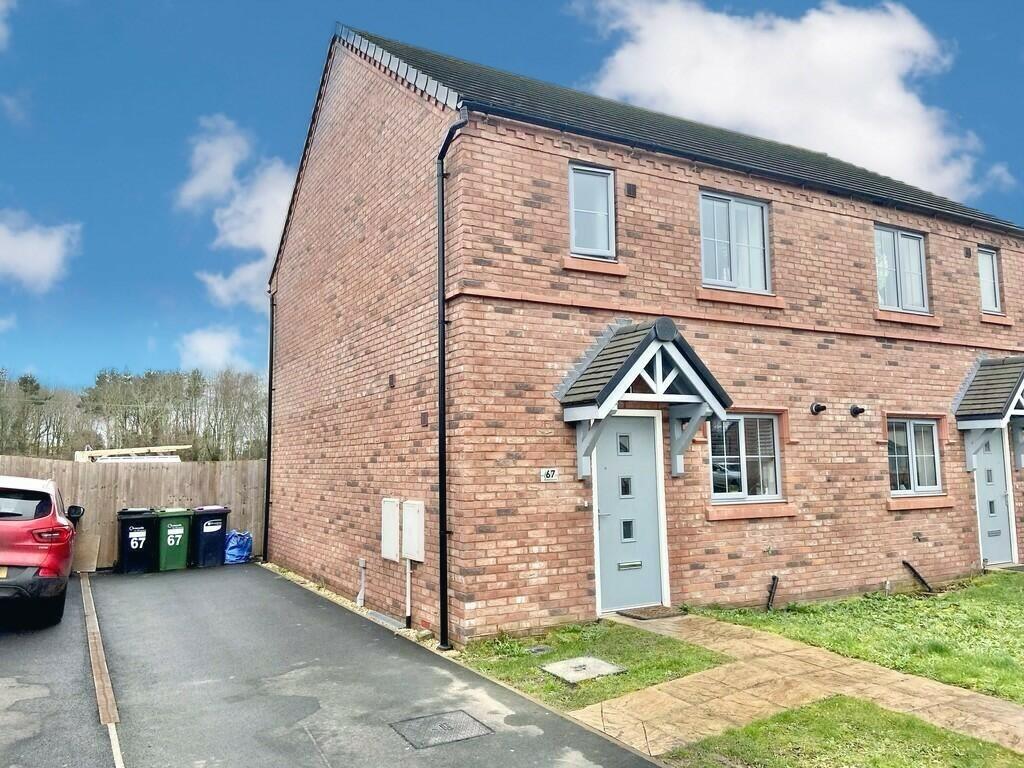 3 bedroom semidetached house for sale in Roden Grove, Wem, SY4