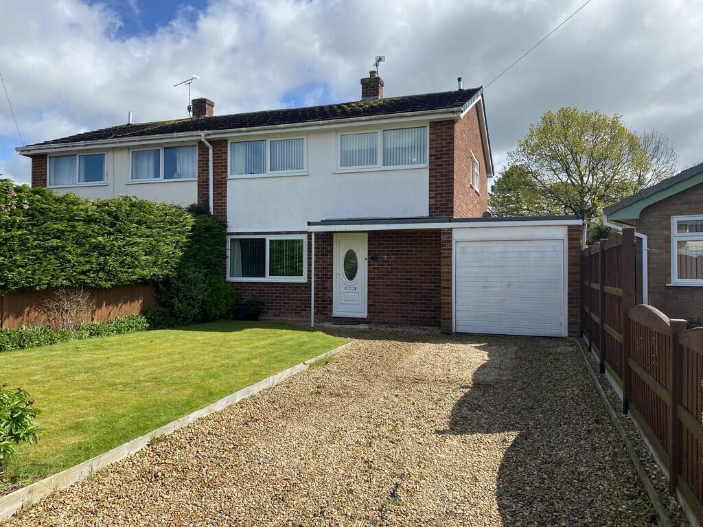 3 bedroom semidetached house for sale in Inveresk Road, Tilston, SY14