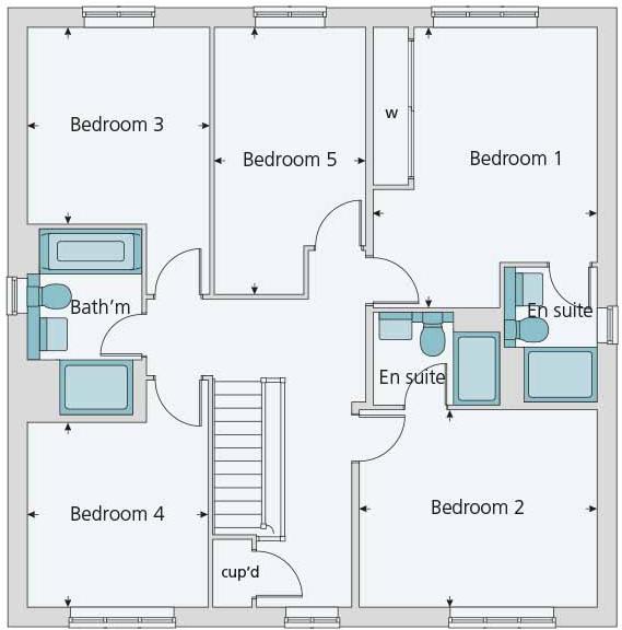 First floor plan