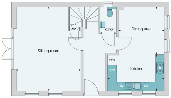 Ground floor plan
