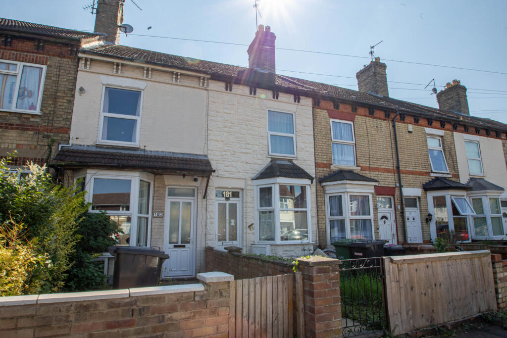 2 bedroom terraced house for sale in EASTFIELD ROAD, Peterborough, PE1