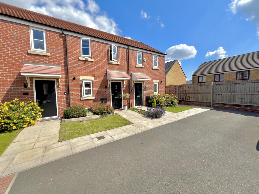 2 bedroom terraced house for sale in Adlington close, Hampton Gardens, PE7