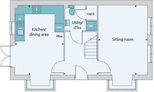 Ground floor plan