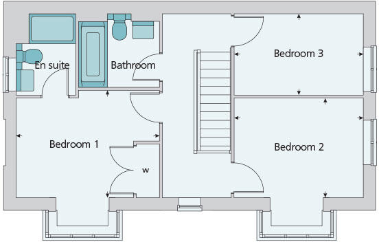 First floor plan