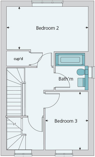 First floor plan