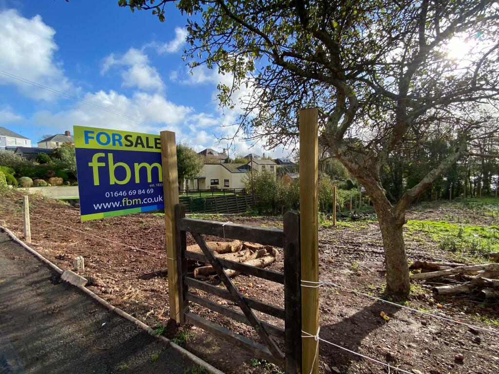 Plot for sale in Picton Road, Hakin, Milford Haven, Pembrokeshire, SA73