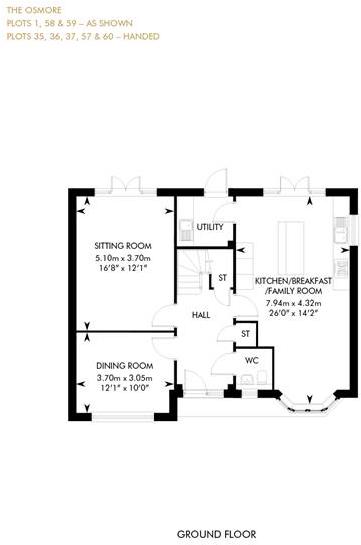 The Osmore, Ground Floor