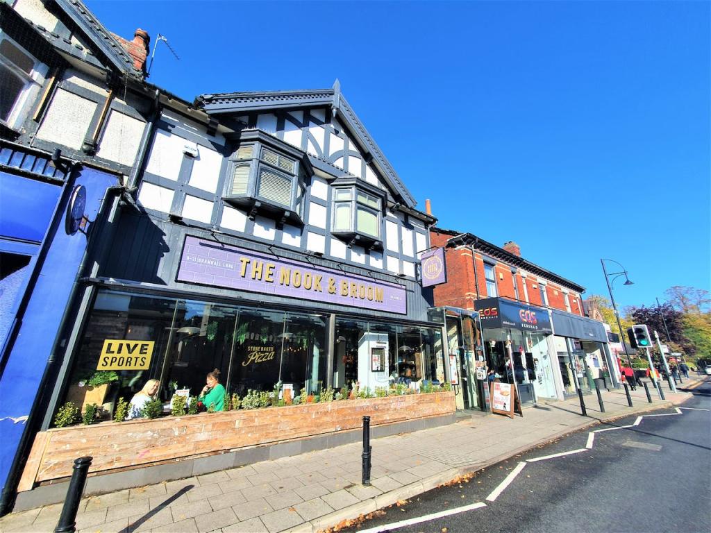 High street retail property to lease in 21 Bramhall Lane South, Bramhall, Stockport, SK7 1AQ, SK7