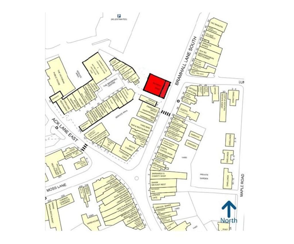 High street retail property to lease in 21 Bramhall Lane South, Bramhall, Stockport, SK7 1AQ, SK7