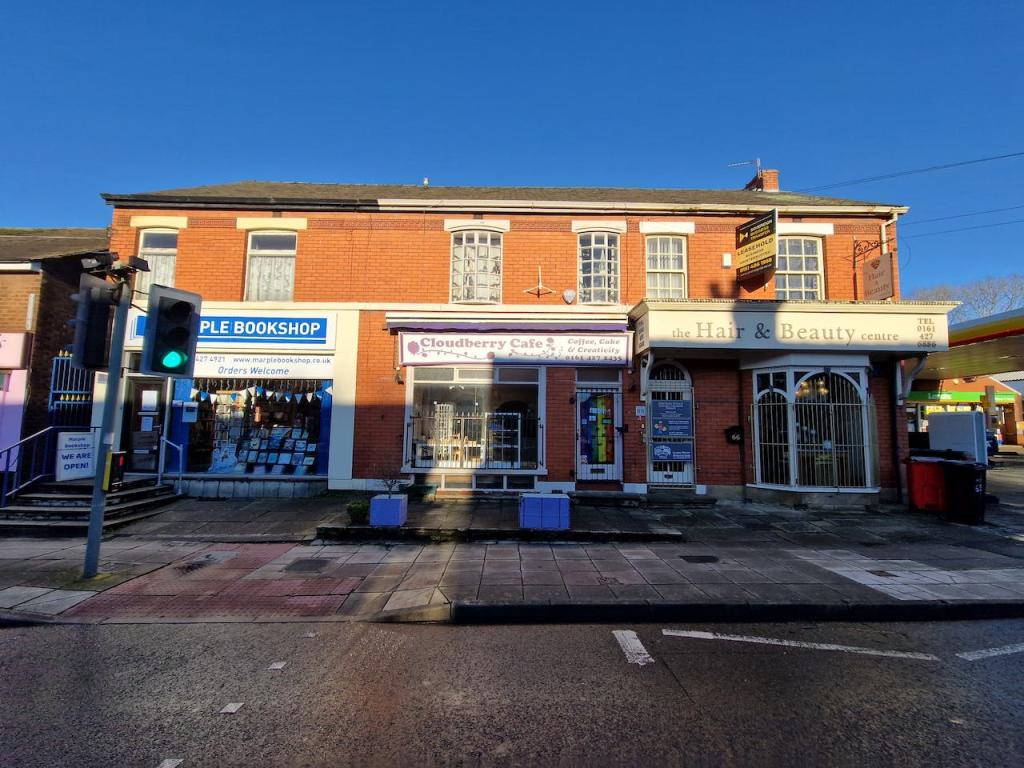 High street retail property for sale in 68 Stockport Road, Marple, SK6