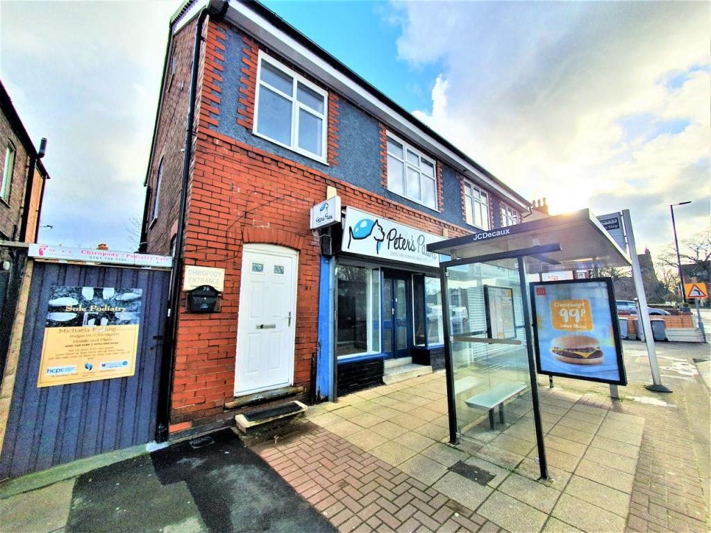 High street retail property to lease in 7b Stretford Road, Urmston, M41