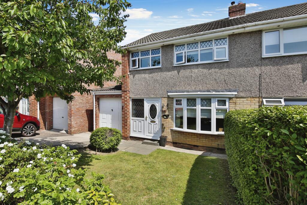 3 bedroom semidetached house for sale in Lazenby Crescent, Darlington, DL3