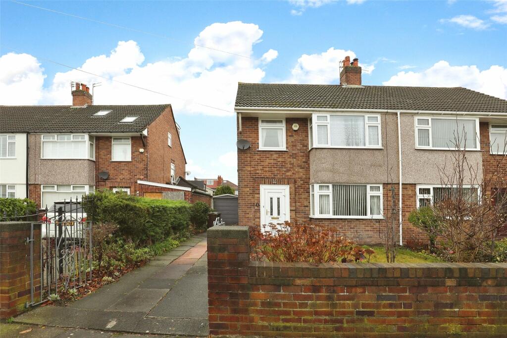 3 bedroom semidetached house for sale in Bellair Avenue, LIVERPOOL