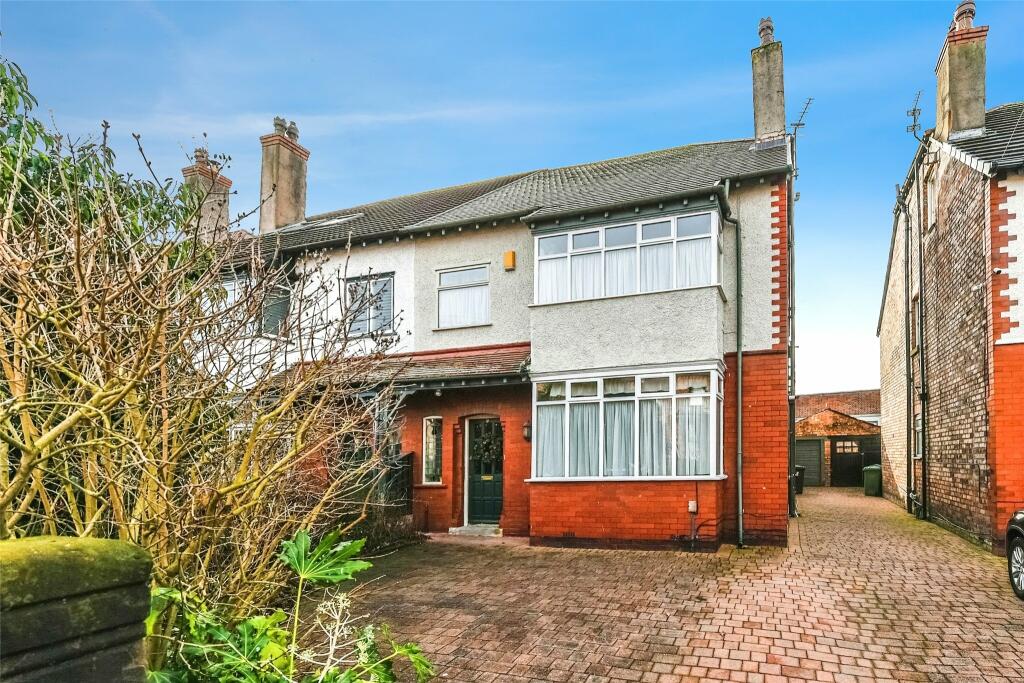 6 bedroom semidetached house for sale in Cambridge Road, Crosby, Liverpool, Merseyside, L23