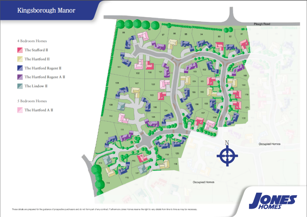 Contact Kingsborough Manor New Homes Development by Jones Homes