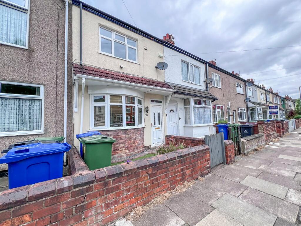 3 bedroom terraced house for sale in Elliston Street, Cleethorpes, N.E