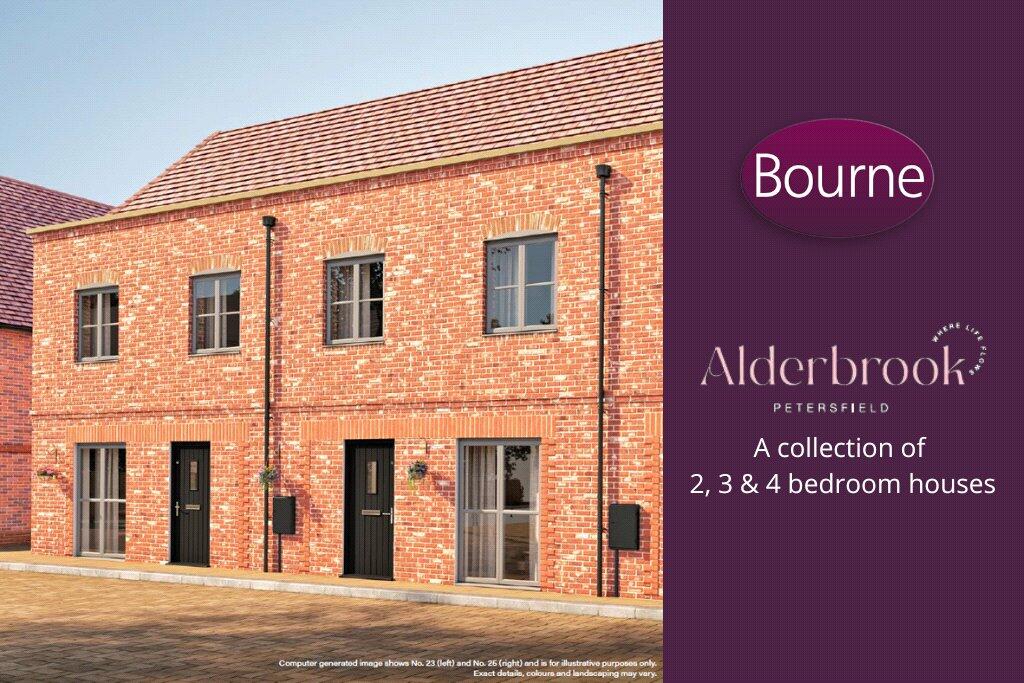 2 bedroom terraced house for sale in Brookwood Road, Petersfield