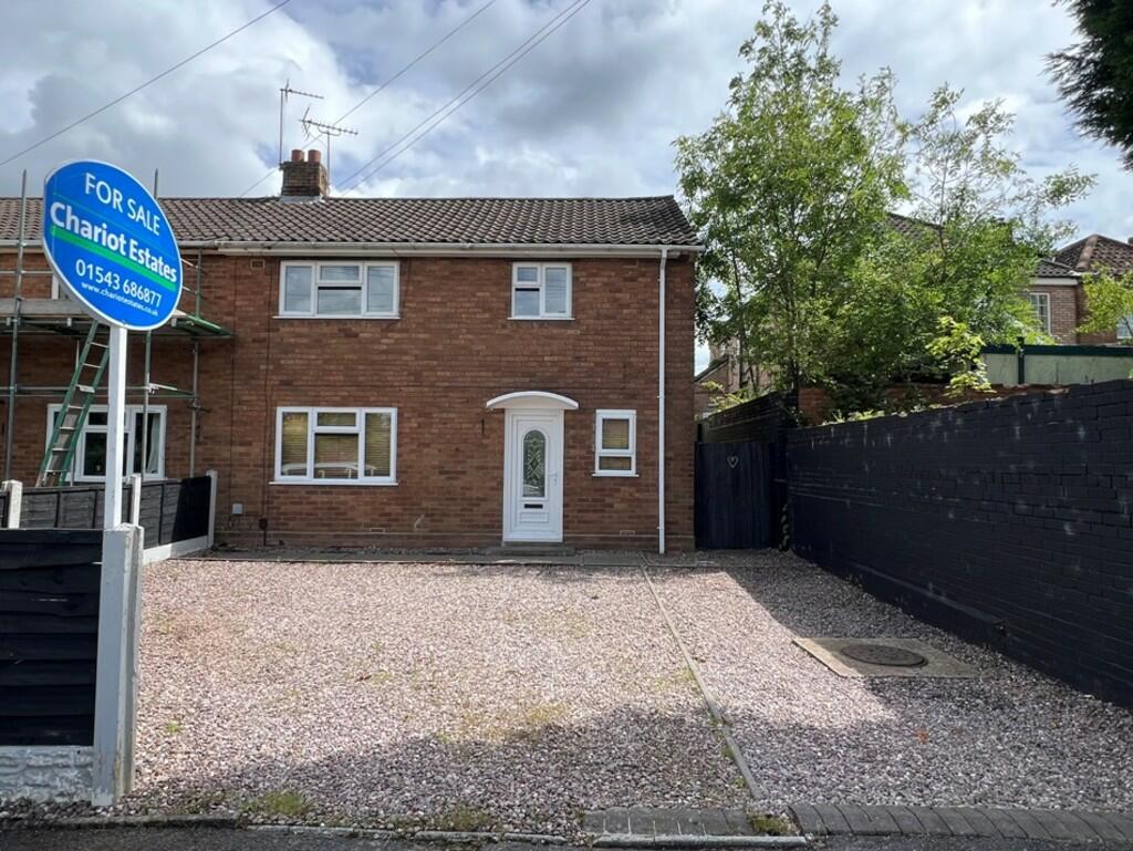 3 bedroom end of terrace house for sale in Blakemore Road, Walsall Wood, WS9