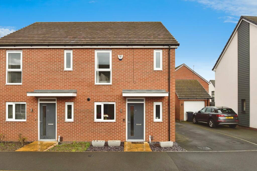 3 bedroom semi-detached house for sale in Harold Hines Way, Trentham, Stoke On Trent, Staffordshire, ST4