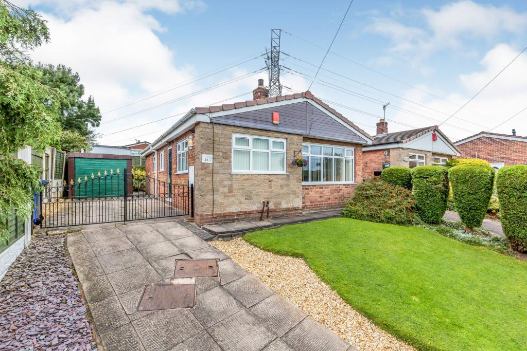 3 bedroom bungalow for sale in Malham Road, Newcastle, Staffordshire, ST5