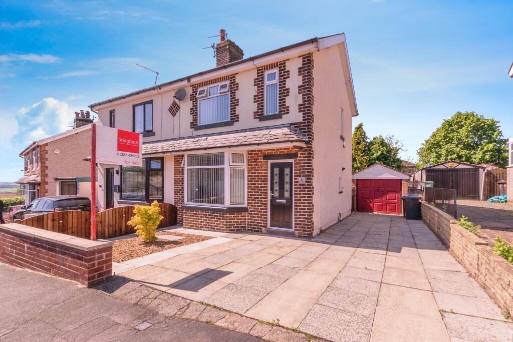 2 bedroom semidetached house for sale in Moorland Drive, Brierfield, Nelson, Lancashire, BB9