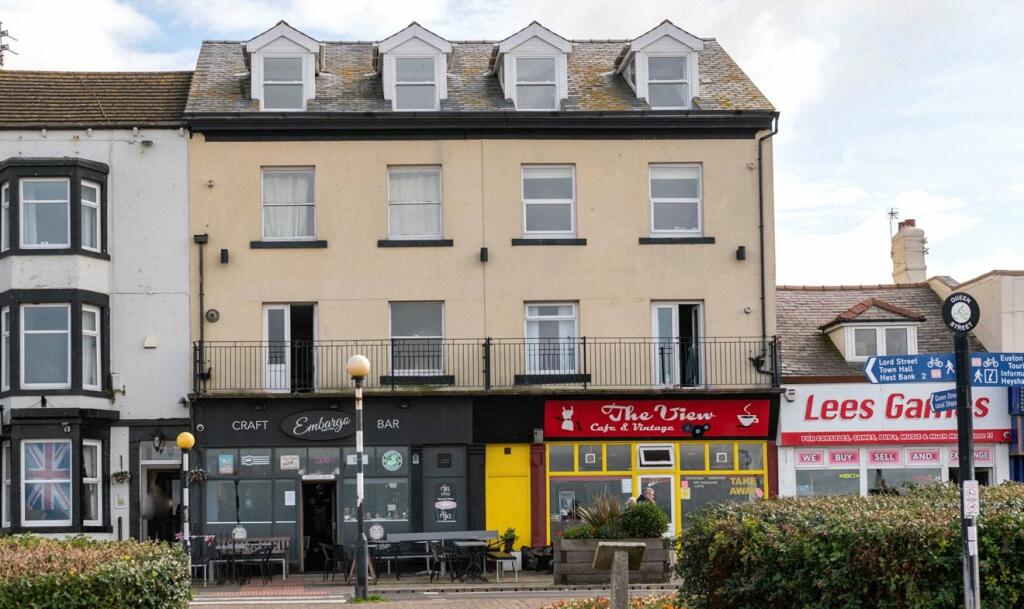 1 bedroom flat for sale in Back Morecambe Street, Morecambe, Lancashire, LA4