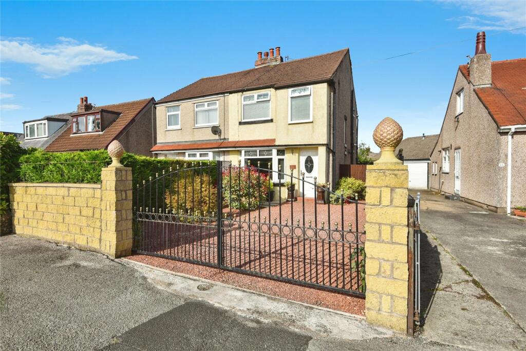 3 bedroom semidetached house for sale in Oxcliffe Road, Heysham