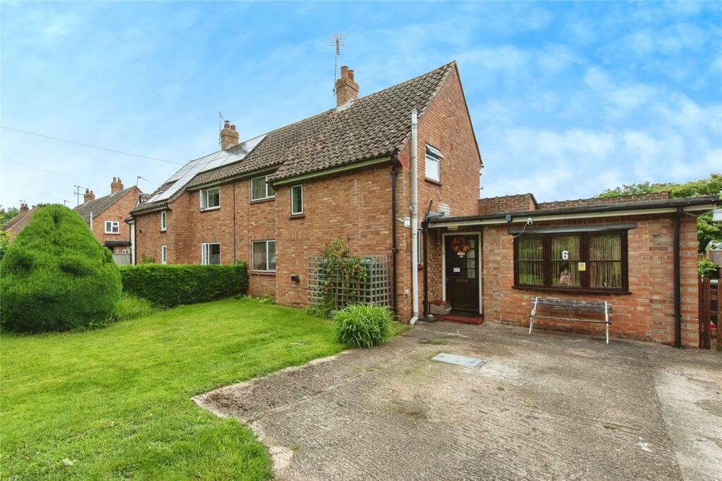 4 bedroom semi-detached house for sale in St Georges Road, Stowlangtoft ...