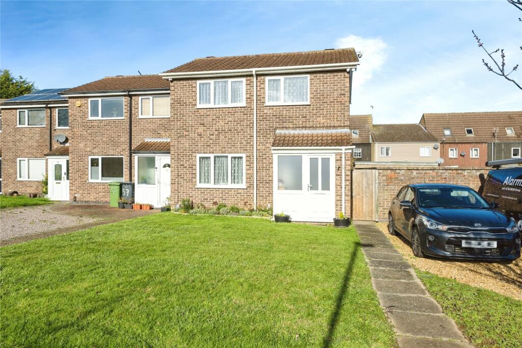 3 bedroom end of terrace house for sale in Walgrave, Orton Malborne, Peterborough, PE2