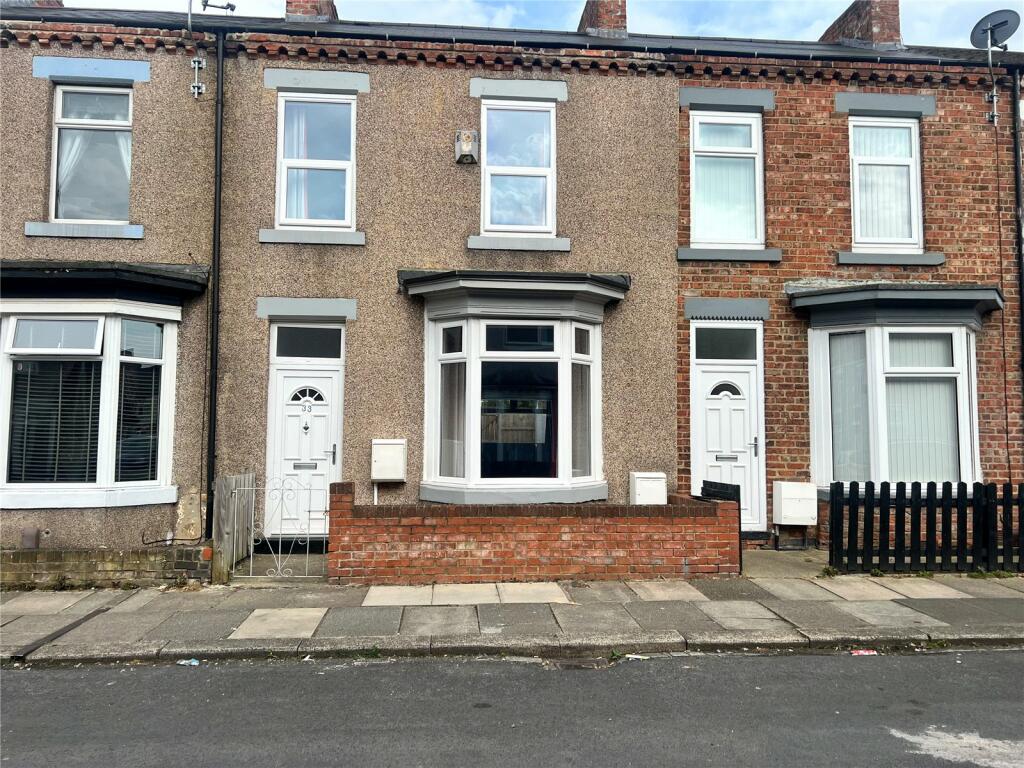 3 bedroom terraced house for sale in Louisa Street, Darlington, DL1