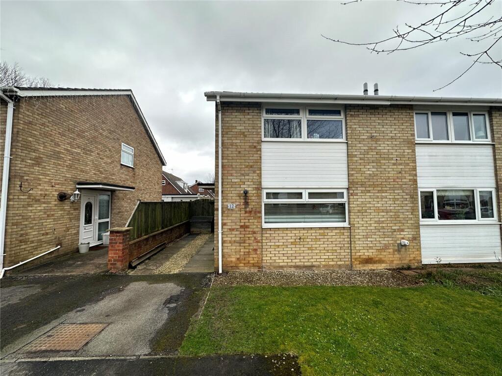 3 bedroom semidetached house for sale in Eden Close, Hurworth Place, Darlington, Durham, DL2