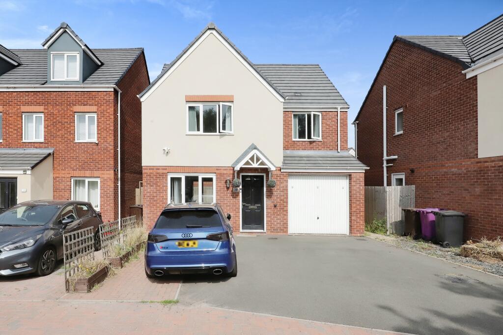 4 bedroom detached house for sale in Baobab Drive, Bilston, WV14