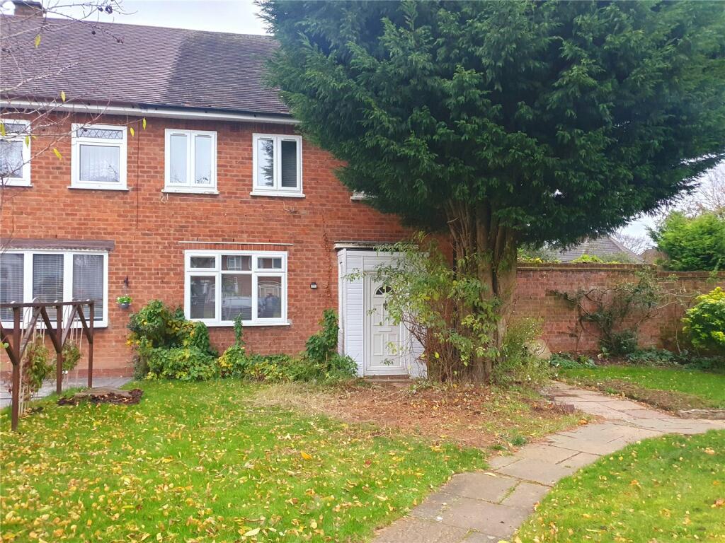 3 bedroom semidetached house for sale in Ashfield Grove, Wolverhampton, West Midlands, WV10