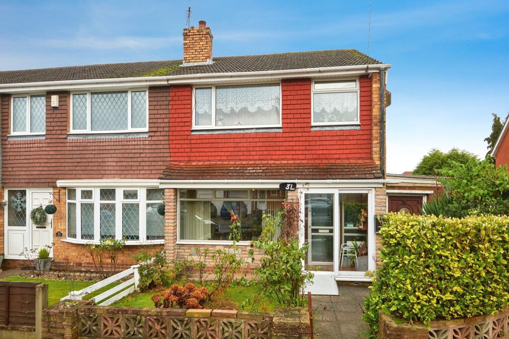 3 bedroom end of terrace house for sale in Ferndown Close, Birmingham