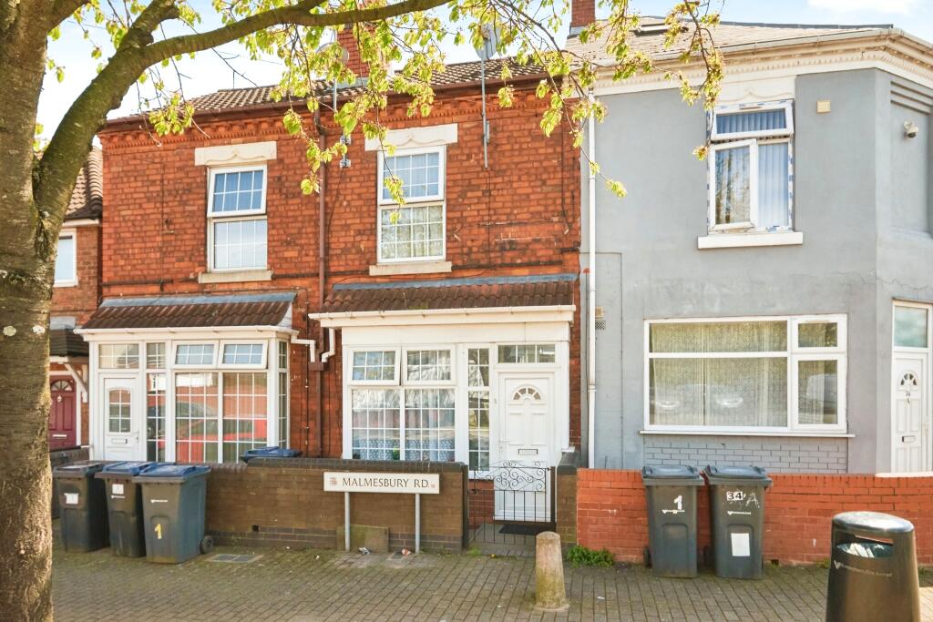 2 bedroom terraced house for sale in Malmesbury Road, BIRMINGHAM, West