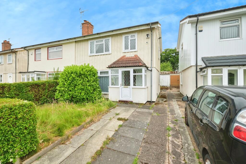 3 bedroom house for sale in Benedon Road, Birmingham, West Midlands, B26