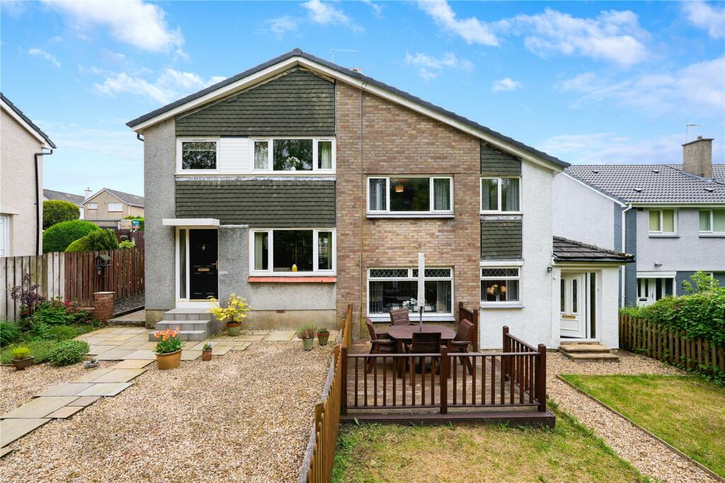 3 bedroom semidetached house for sale in Shawwood Crescent, Newton Mearns, Glasgow, East