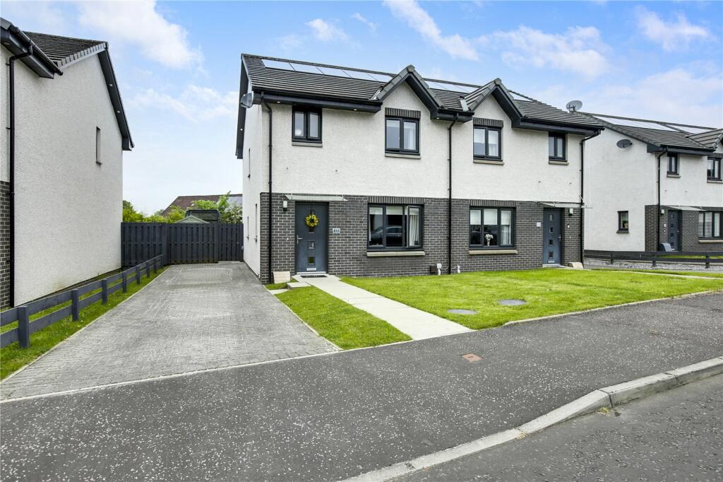 3 bedroom semidetached house for sale in Dunrobin Drive, Stewartfield